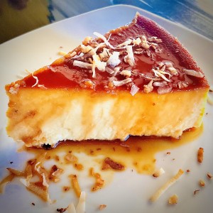 Coconut flan